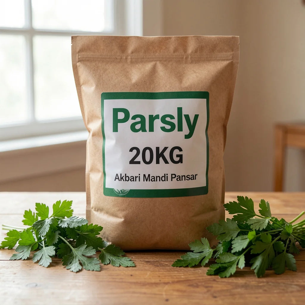 Fresh Dried Parsly (Parsley) 20KG Bulk – Akbari Mandi Pansar