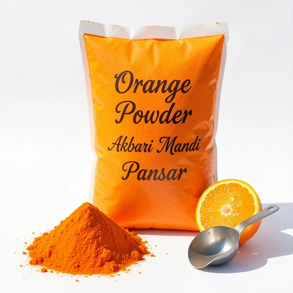 Natural Orange Powder 40KG Bulk – Akbari Mandi Pansar | Food & Beverage Ingredient