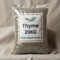 Pure Dried Thyme Leaves 20KG Bulk – Akbari Mandi Pansar | Intense Flavor Herb